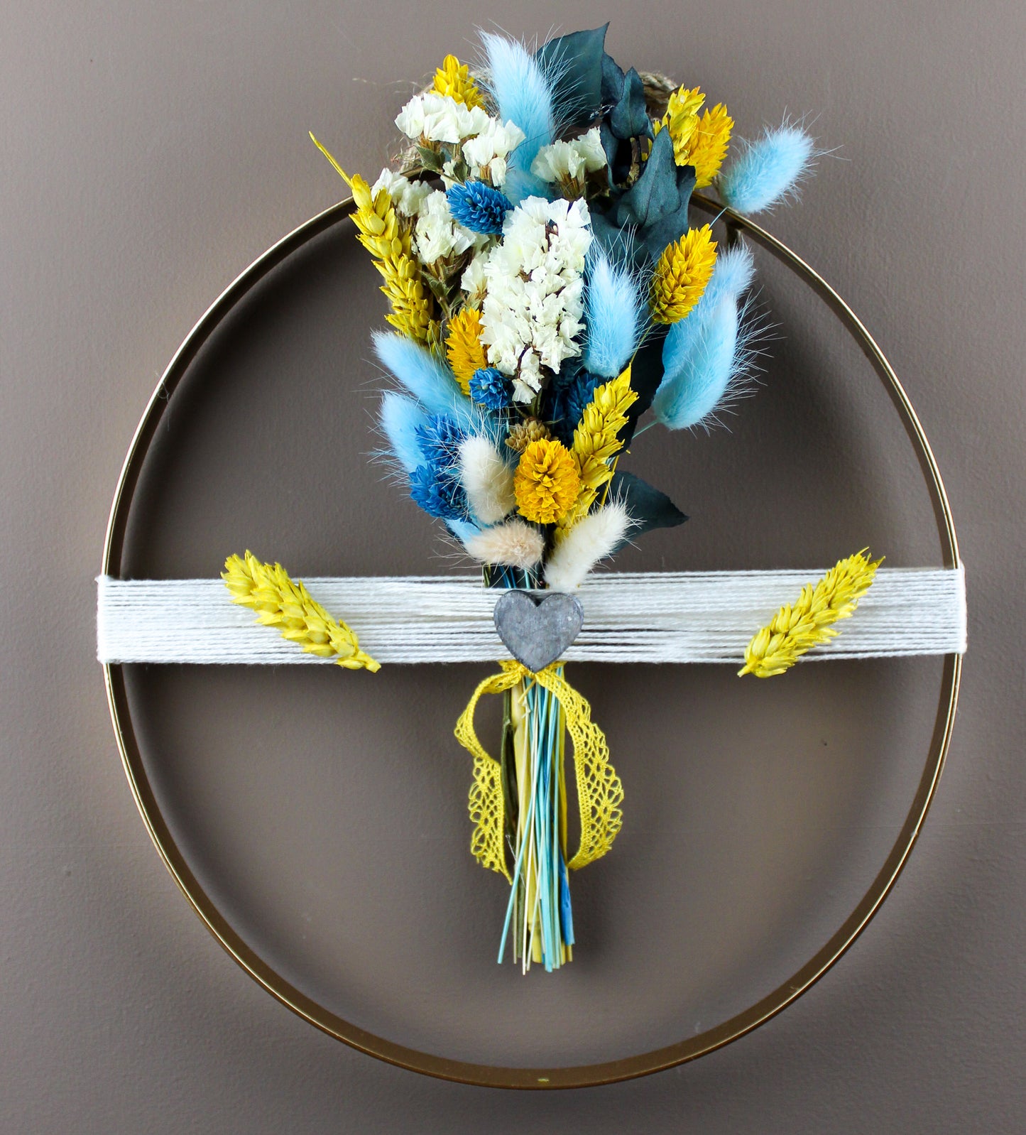 Flowerhoop "Yellow submarine"