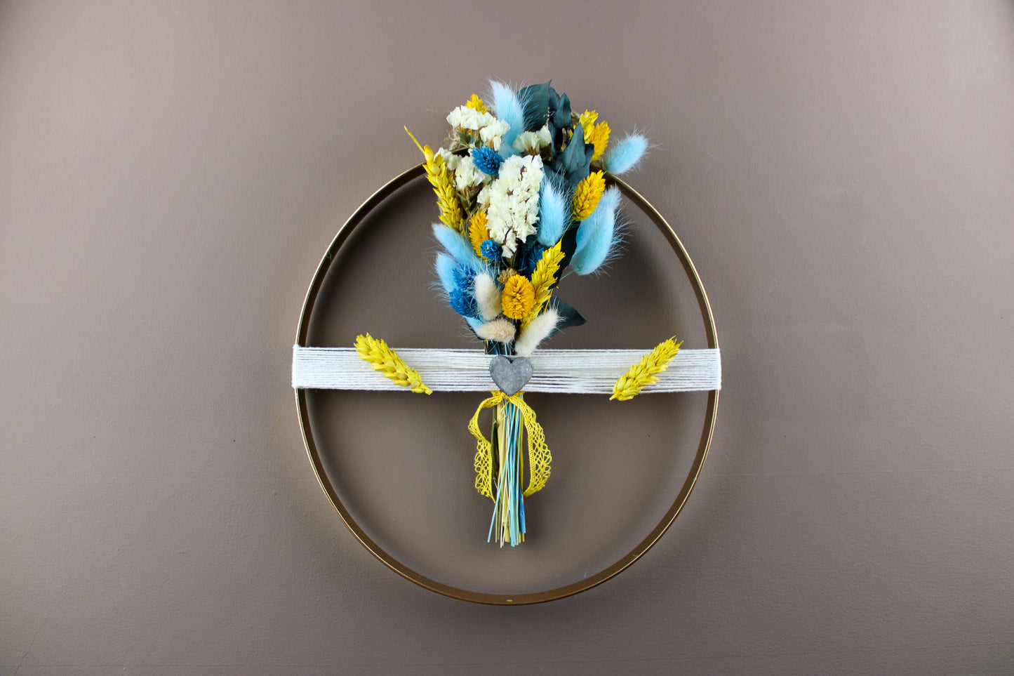 Flowerhoop "Yellow submarine"