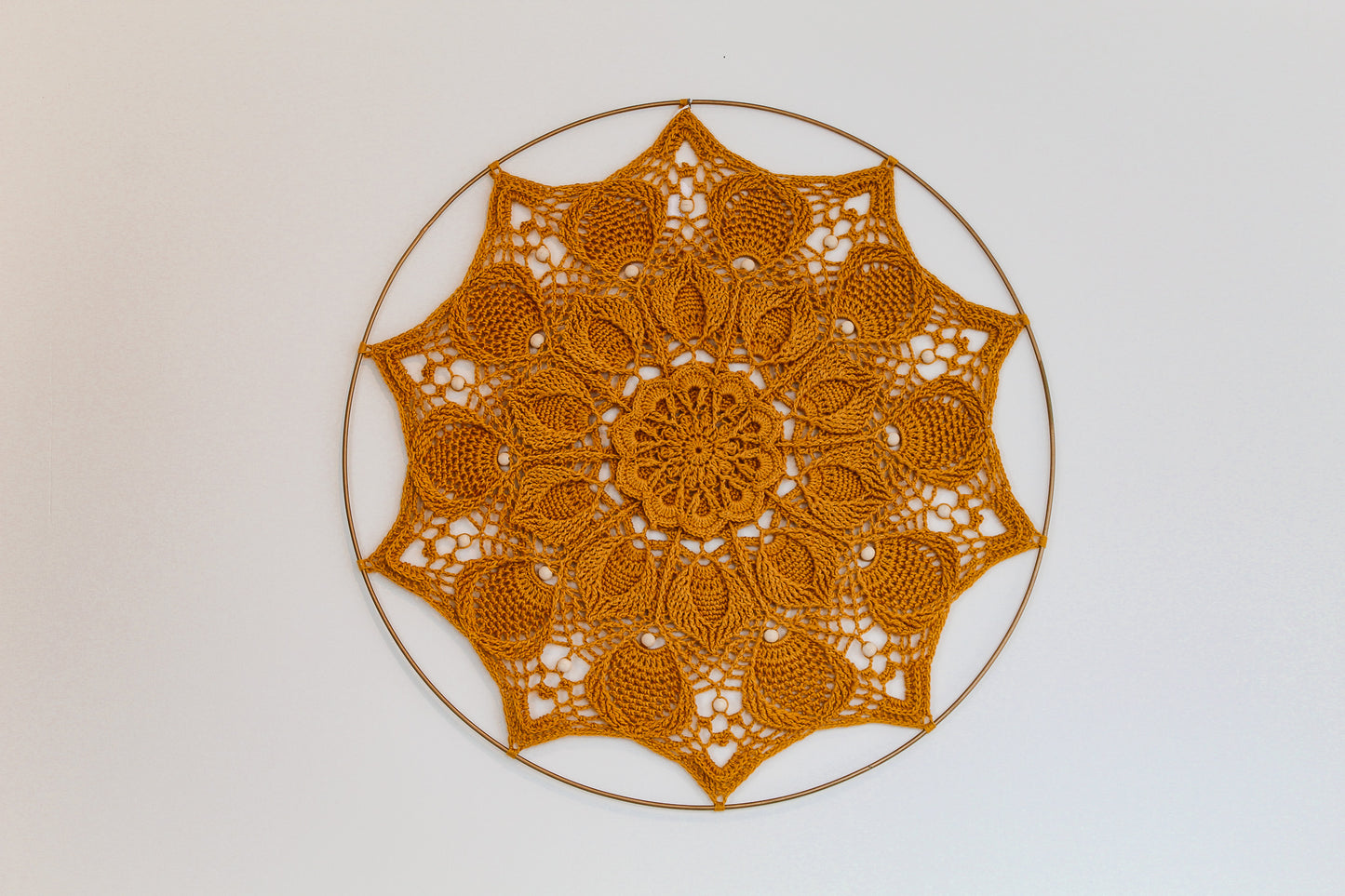 Mandala "Ayola" met pareltjes