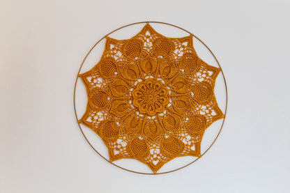 Mandala "Ayola" met pareltjes